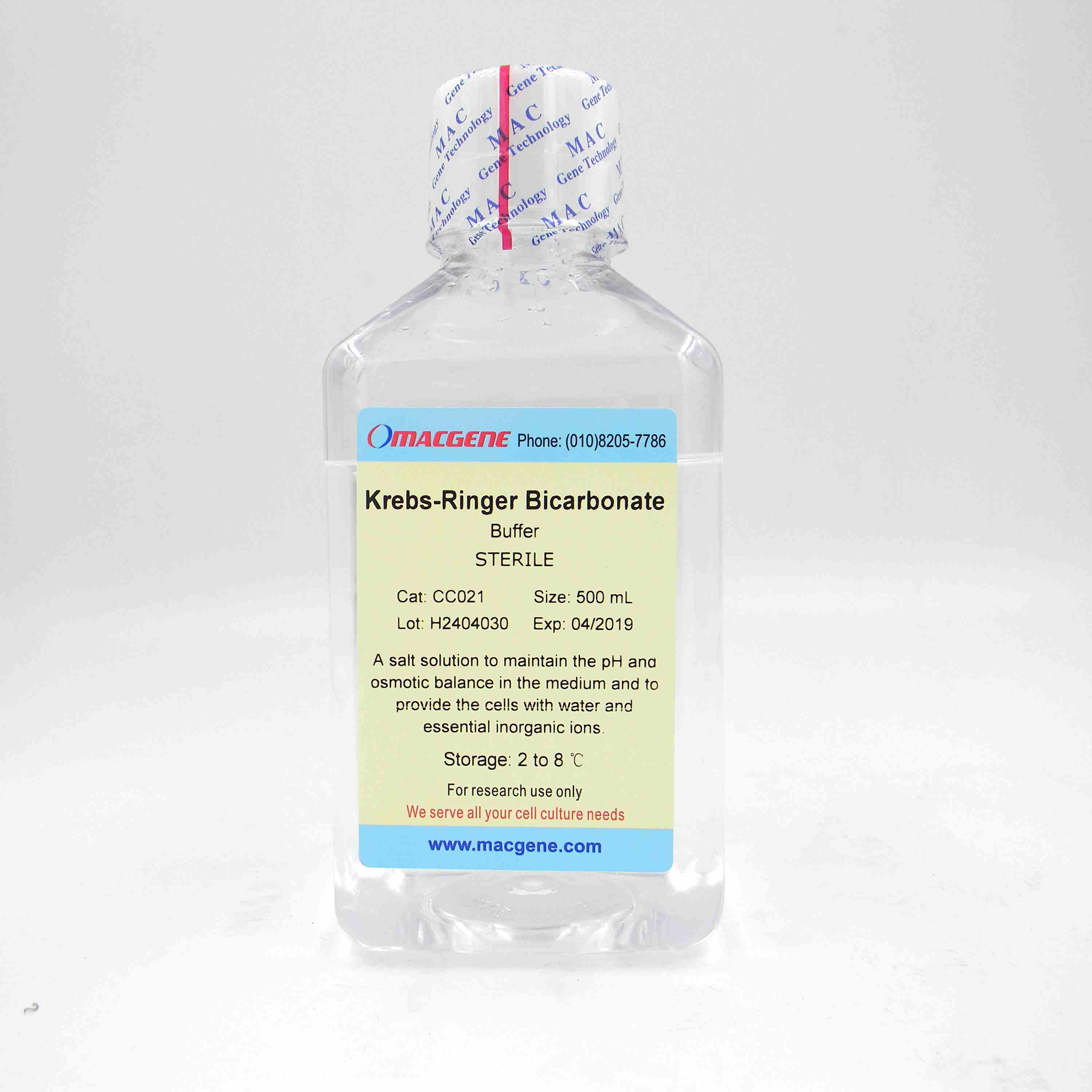 Krebs-Ringer Bicarbonate Buffer