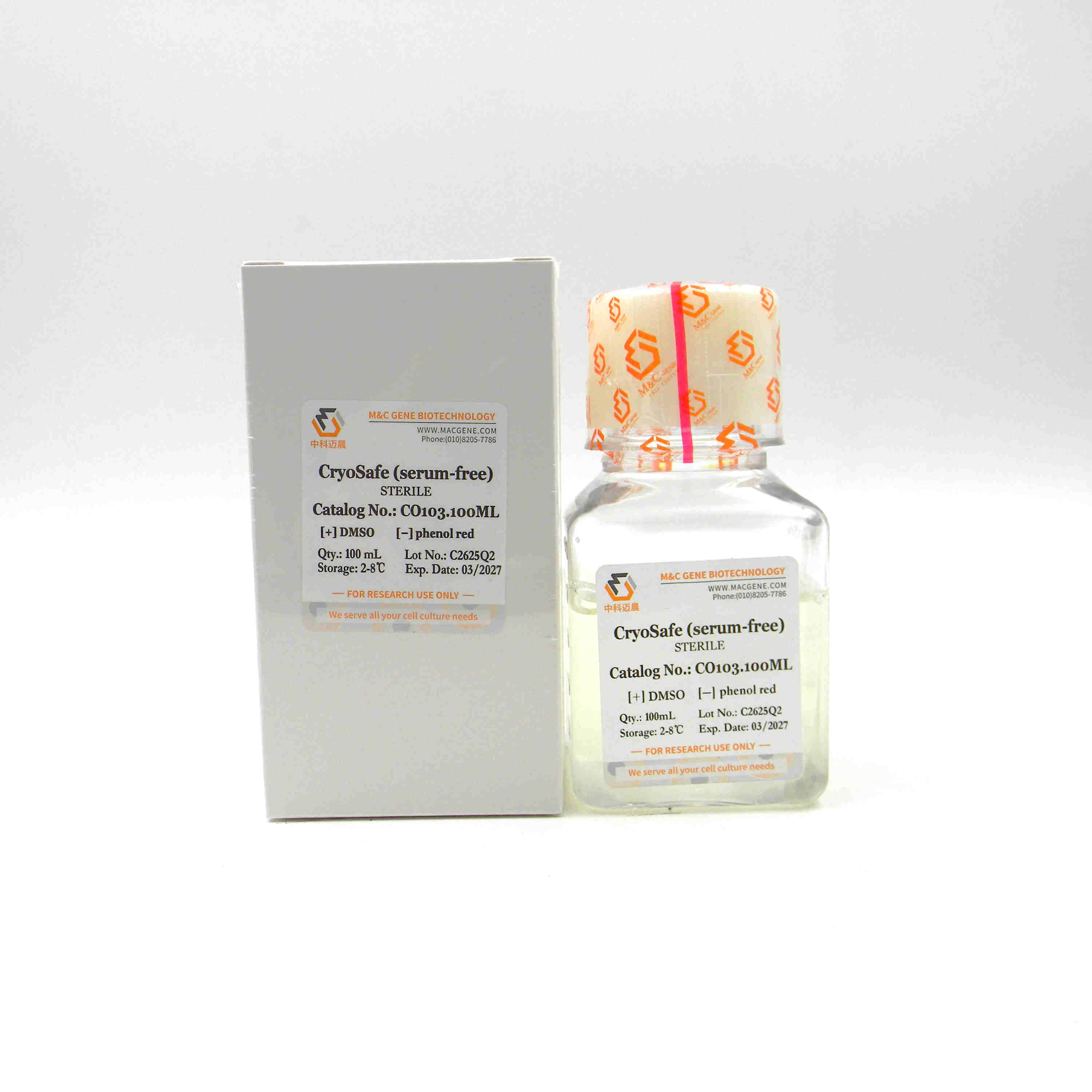CryoSafe, Serum-free