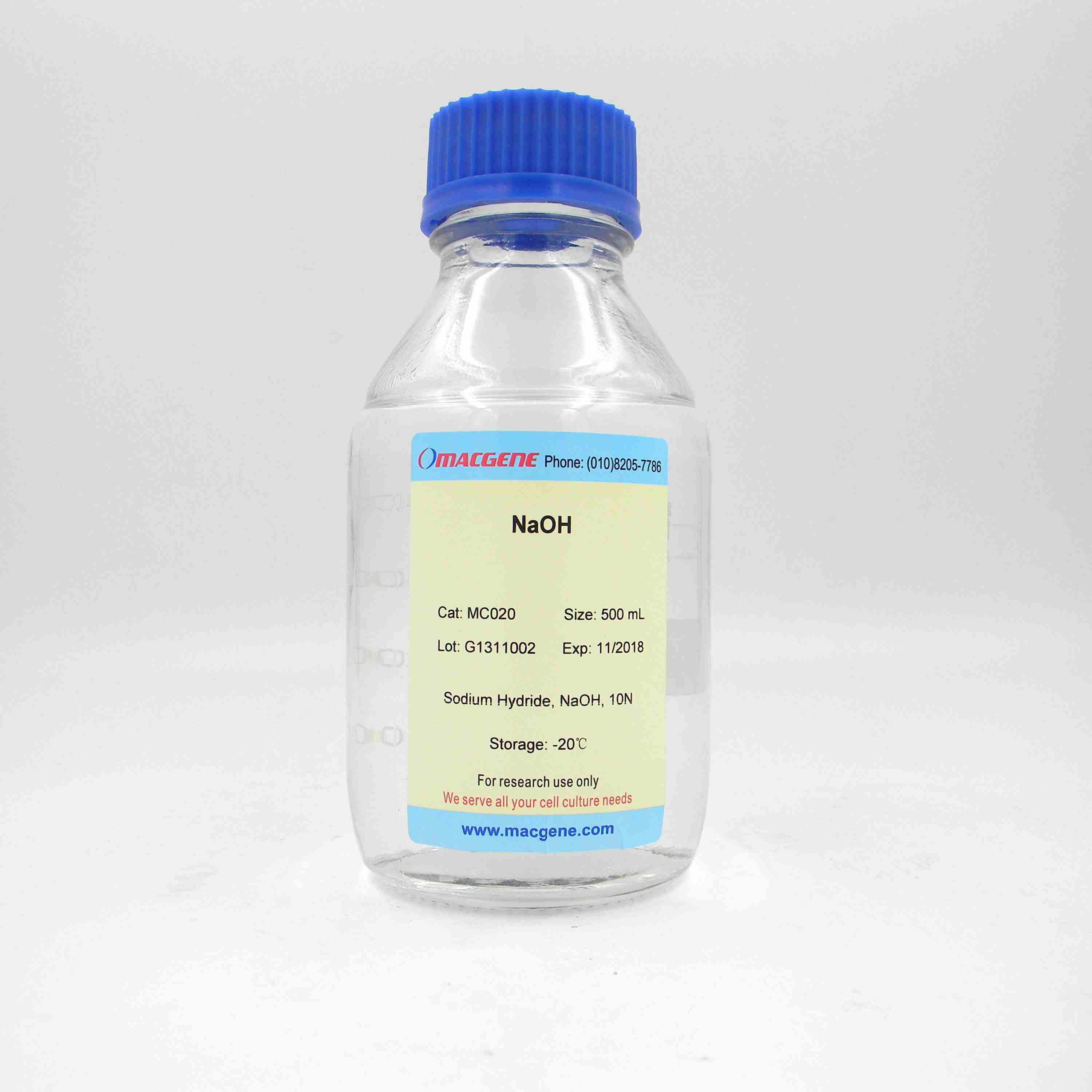 Sodium Hydride, NaOH, 10N